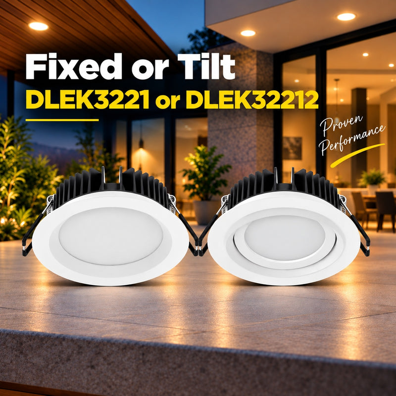 DLEK3221 8W 870lm 4CCT downlight