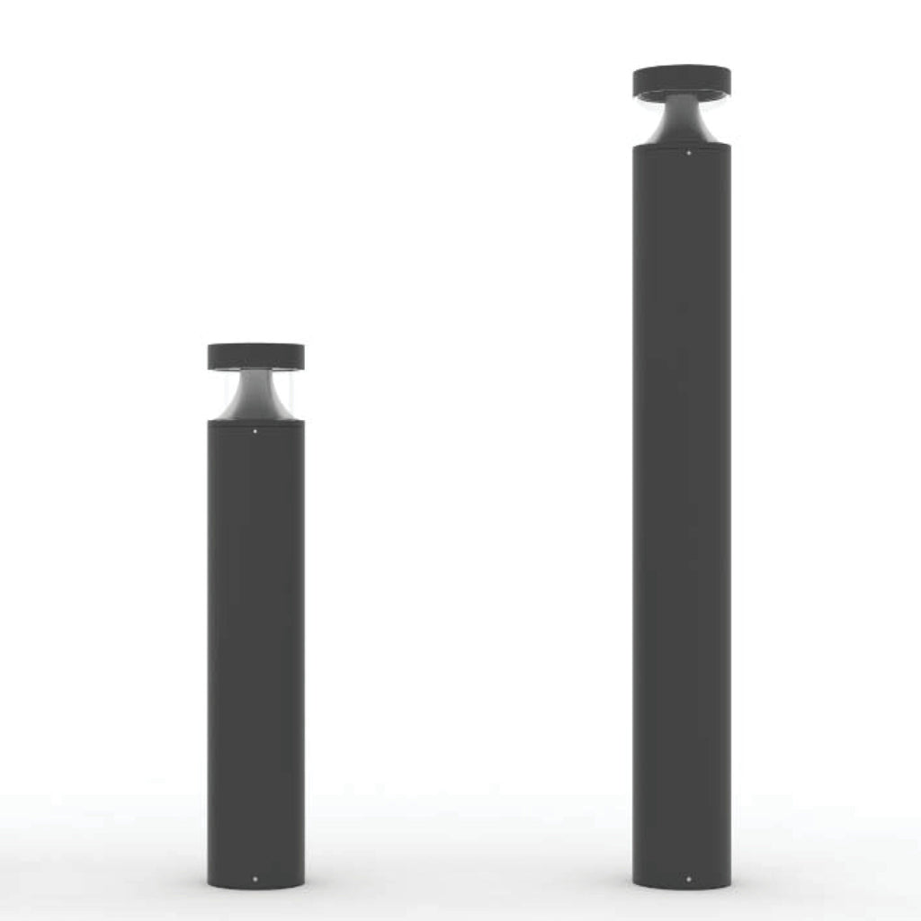 BLL31650 11W 230V 590mm Bollard Black