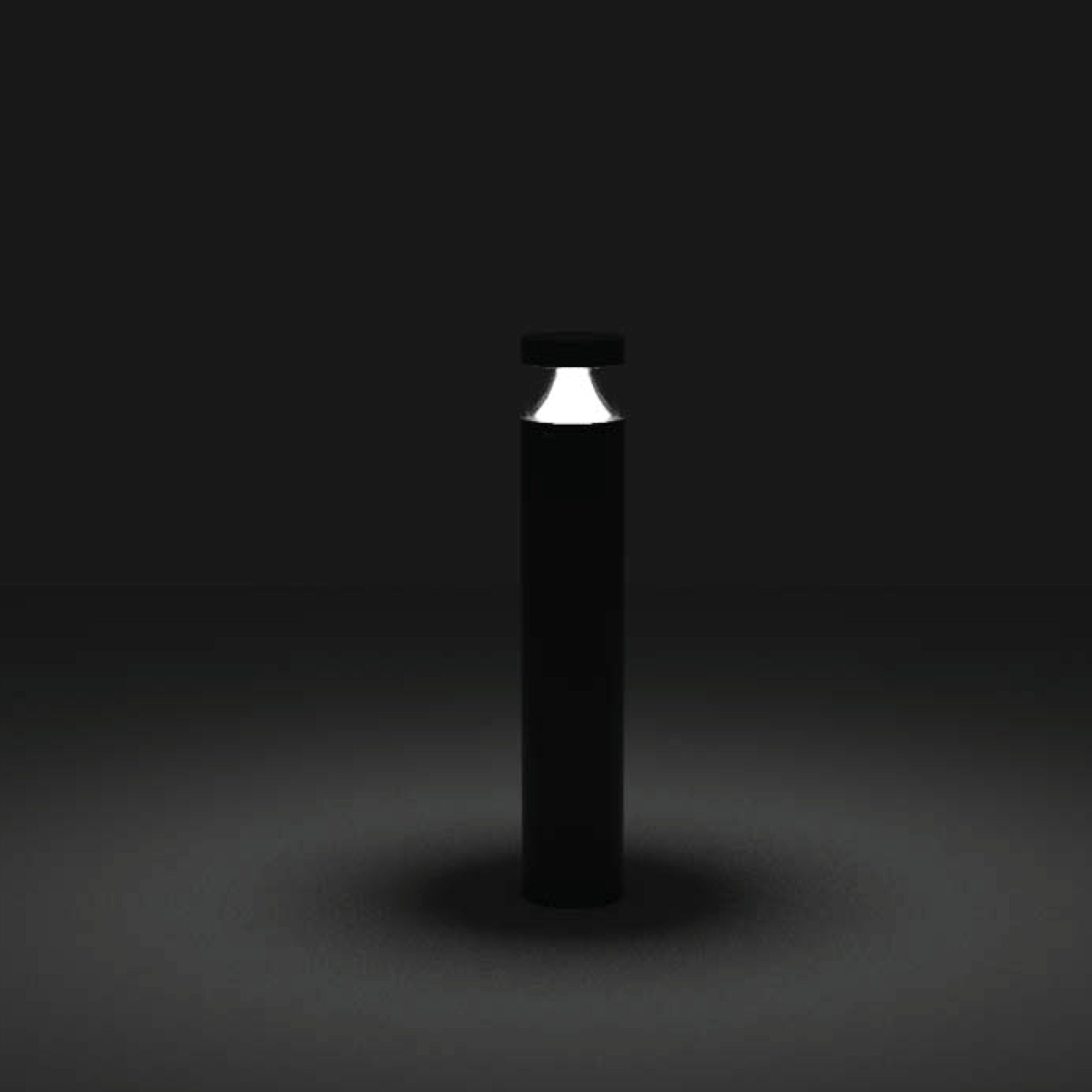 BLL31650 11W 230V 590mm Bollard Black