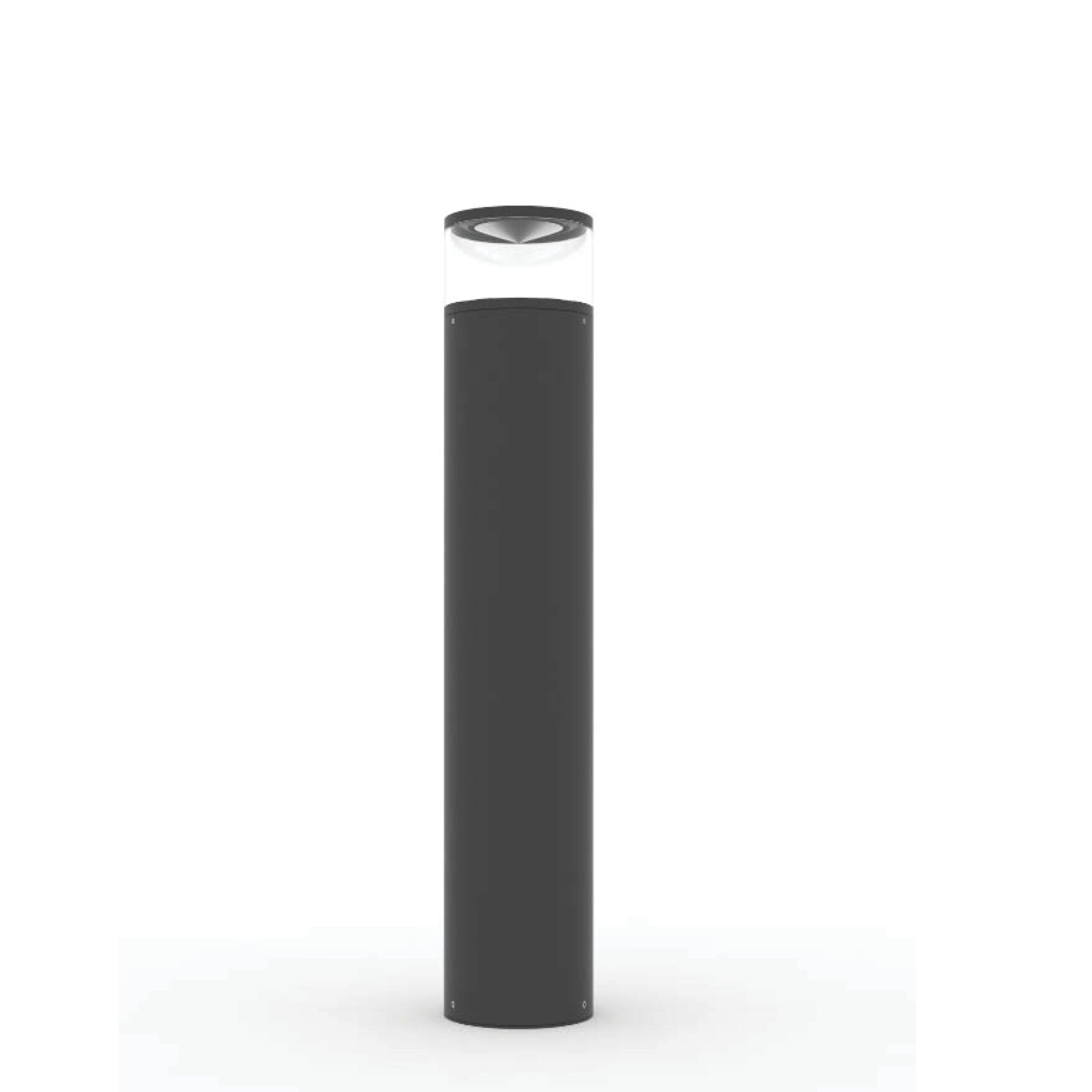 BLL31780 15.6W 230V 870mm Bollard Black