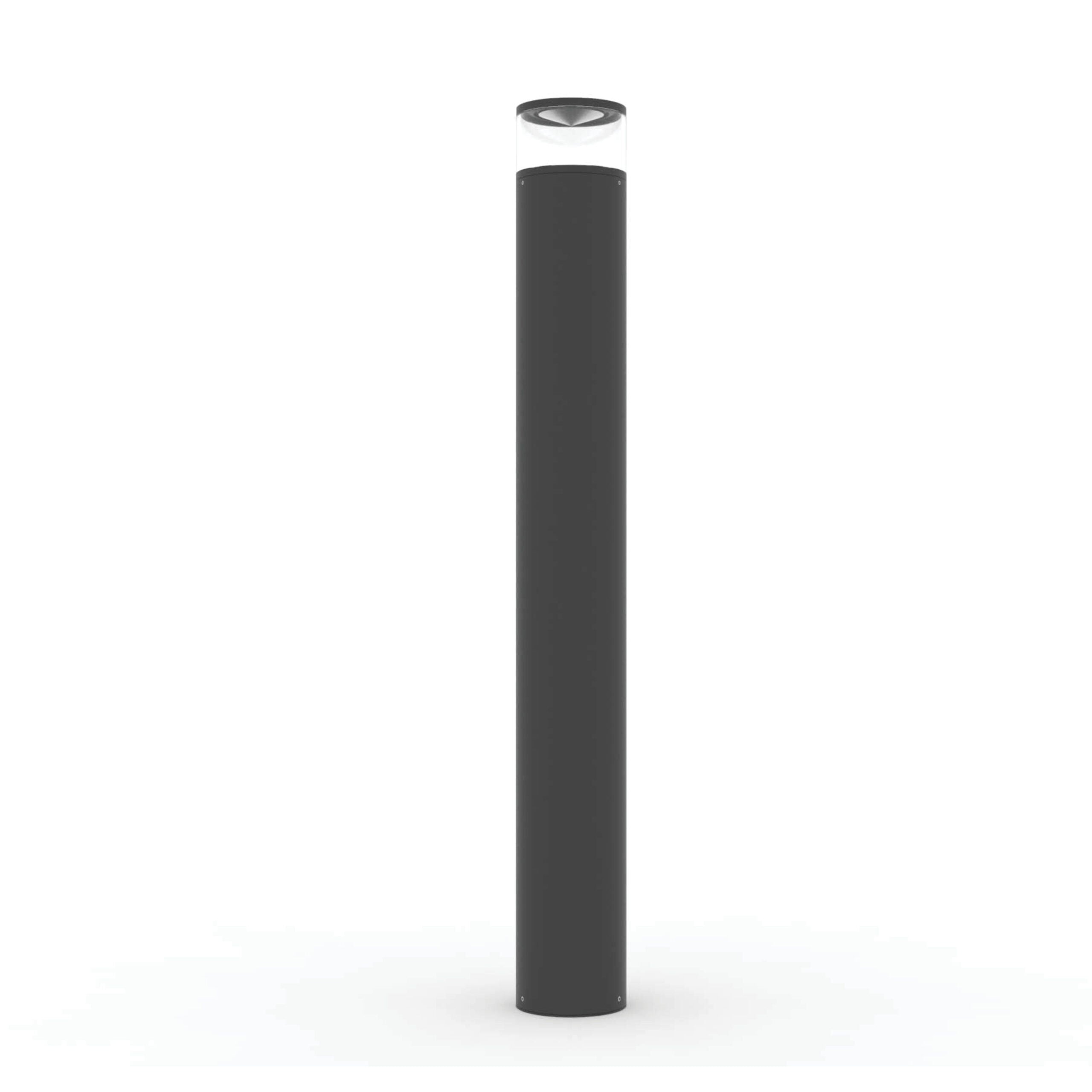 BLL31780 15.6W 230V 870mm Bollard Black