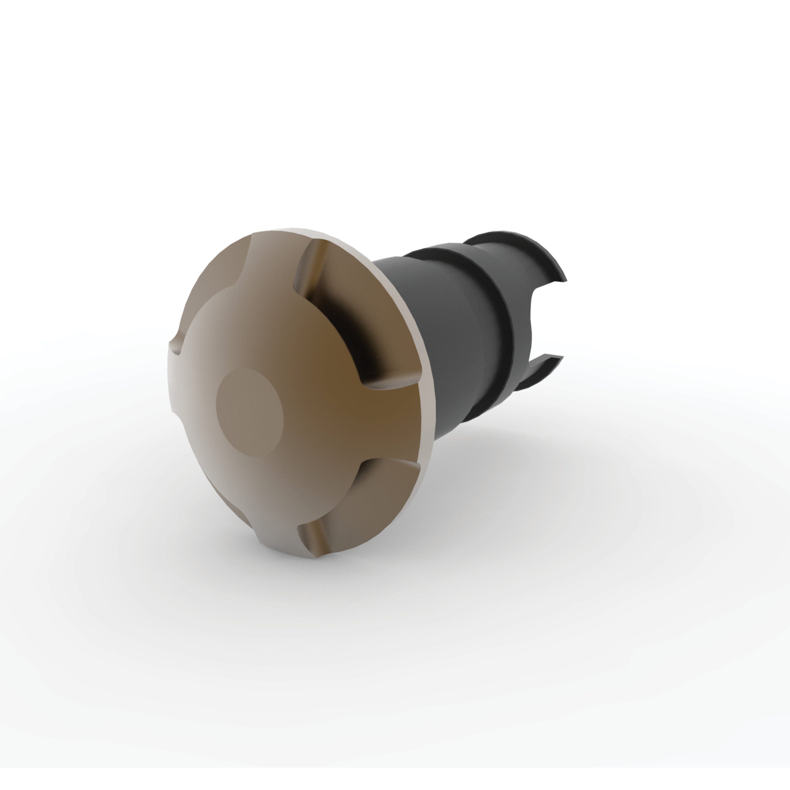 GDL354BZ 1W 350mA Quad Aperture Ground Light Bronze