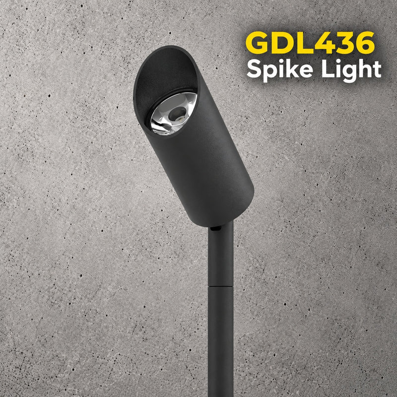 GDL436BK IP65 12V DC ground light
