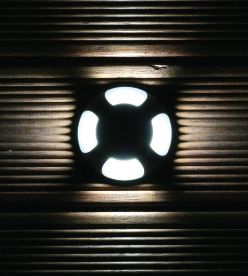 GDL354BZ 1W 350mA Quad Aperture Ground Light Bronze