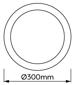 SCL3225 3CCT IP54 Ceiling Light