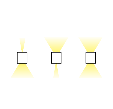SWL441 Up/Down Adjustable Wall Light